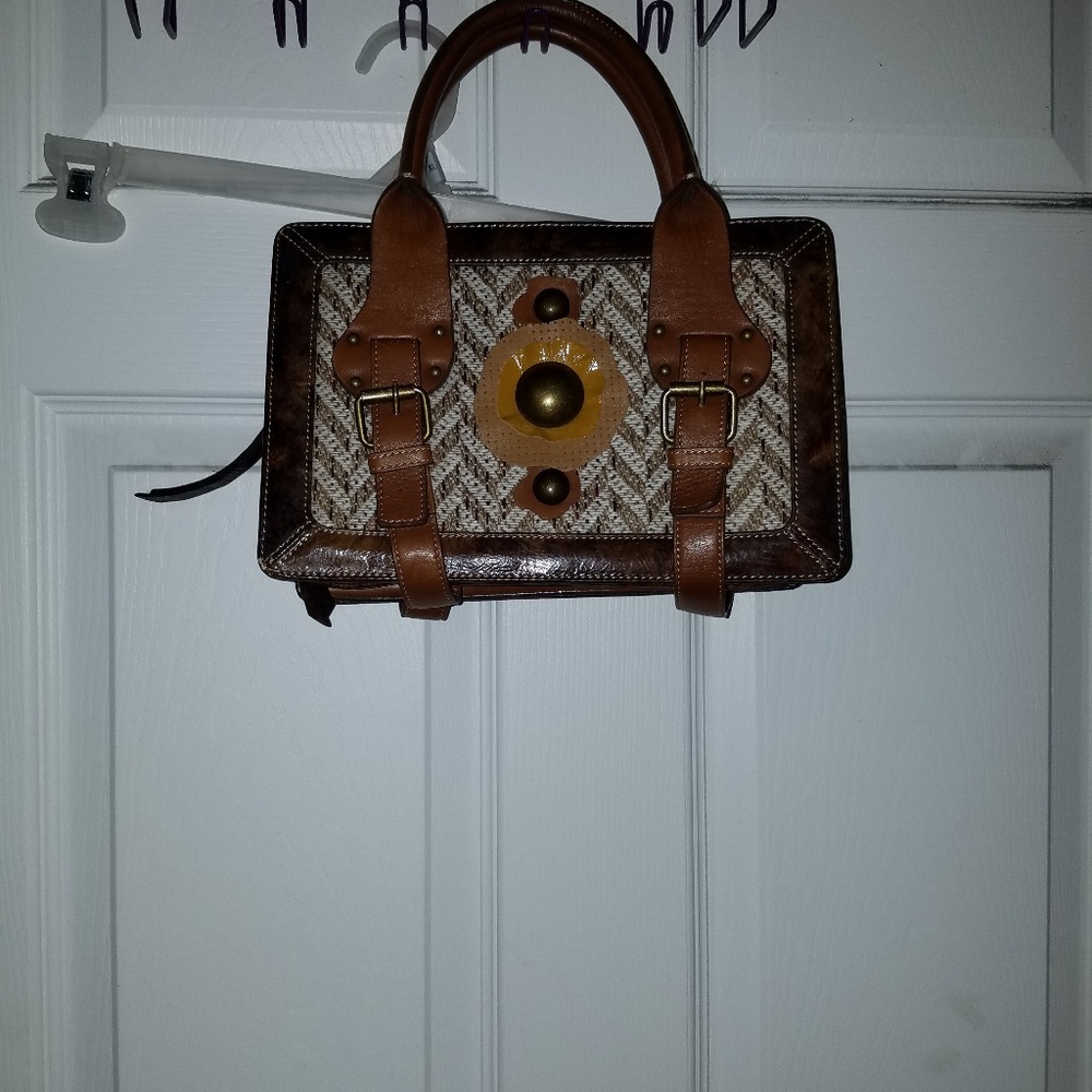 Hayden Harnett Vintage Inspired Flower Satchel